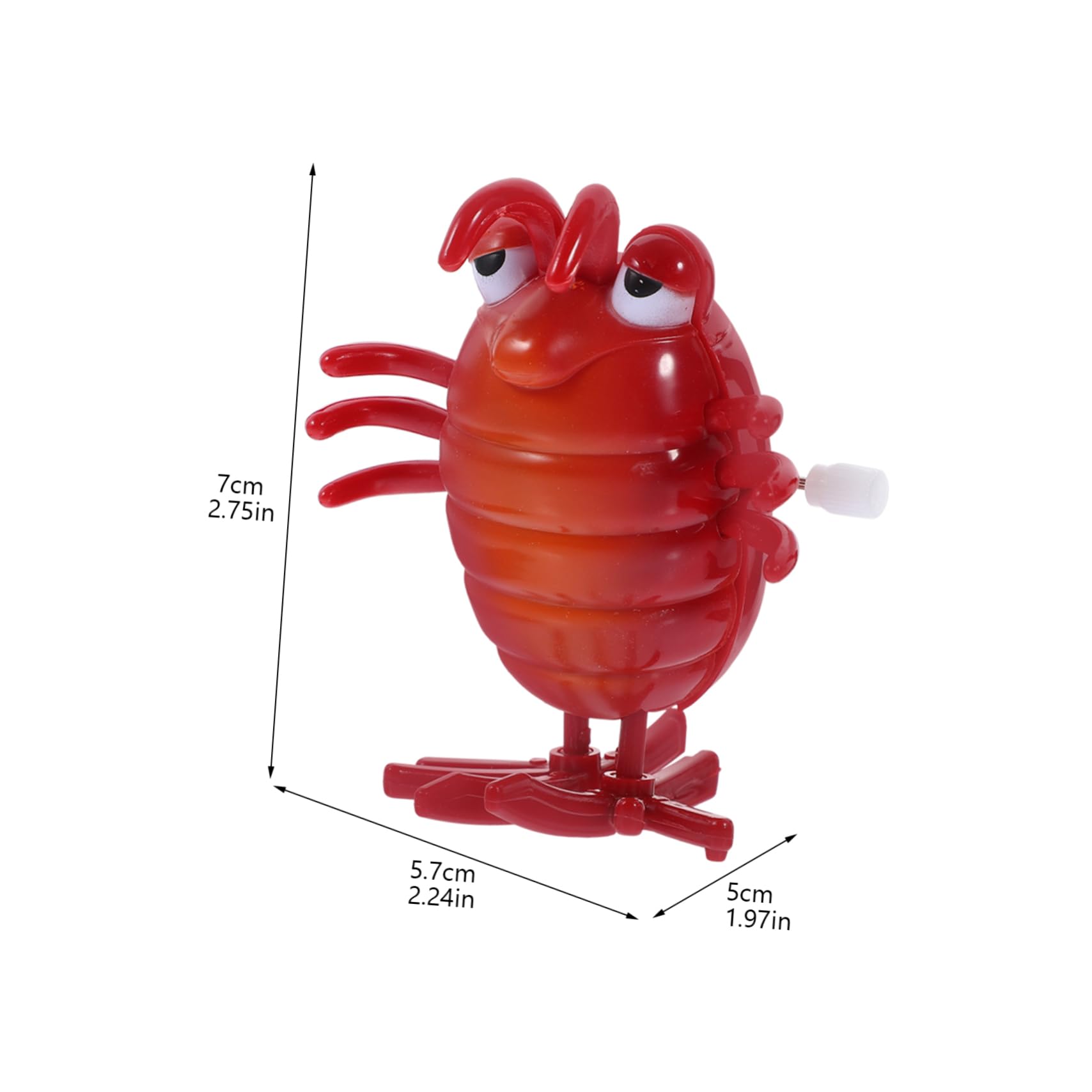 Toddmomy 3pcs Realistic Mini Insect Toys Wind up Halloween Scorpion Toy Plastic Wind up for Halloween Decor