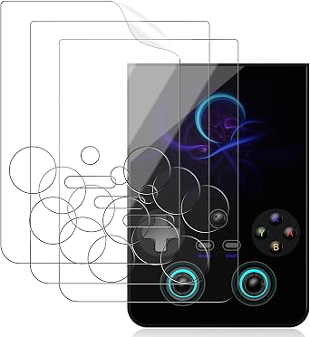 3 Pack for Anbernic RG477V Hydrogel Screen Protector,Anti-Scratch,PU [Clear HD] Self-Healing Soft Protective Film