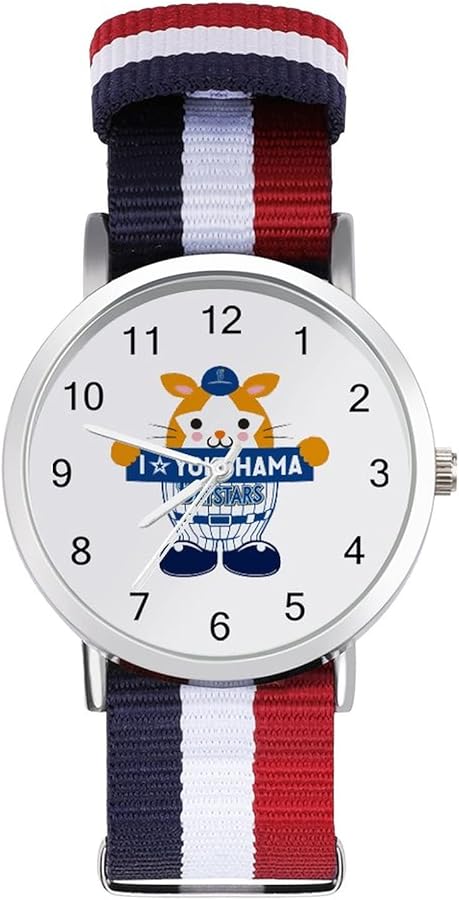 Amazon.co.jp: 腕時計 横浜ベイスターズ 編組腕時計 ウォッチ うで時計