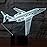 Creatively 3D Plane Lights LED Airplane Night Light, YKLWORLD 3D Aero Plane Illusion Table Lamp with 7 Colors and USB Powered, Best Bedroom Decor Toys Gifts for Kids Children Birthday