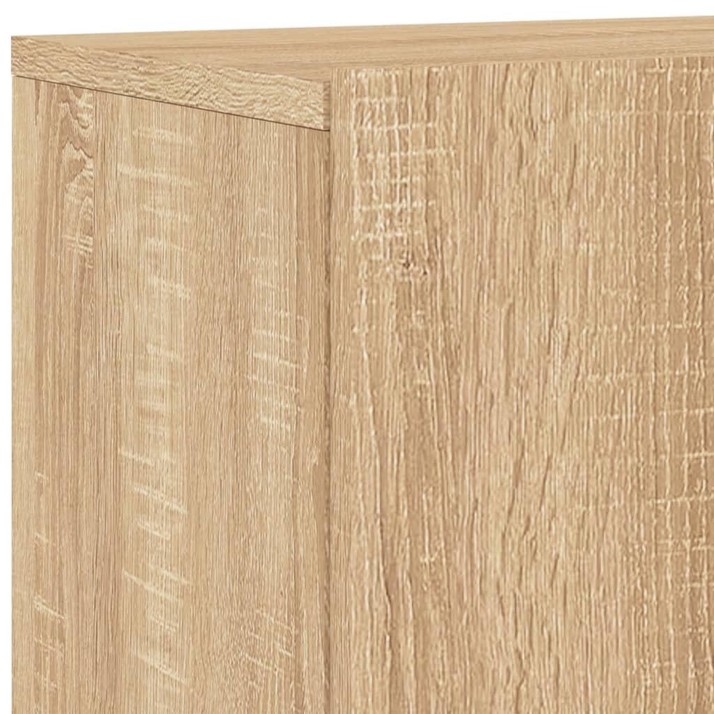 vidaXL TV-Wandschränke 2 STK. Sonoma-Eiche 60x30x41 cm