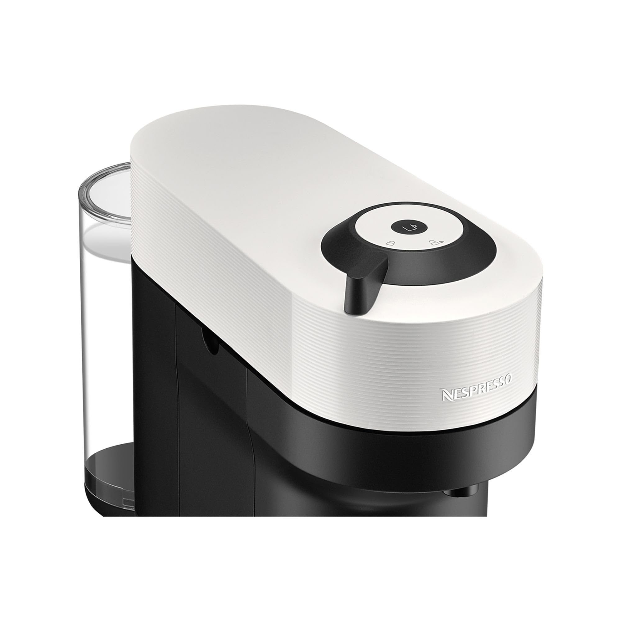 Nespresso Krups Machine à Café Vertuo POP Blanche, Capsules Vertuo, Centrifusion, 5 Tailles, Design Compact