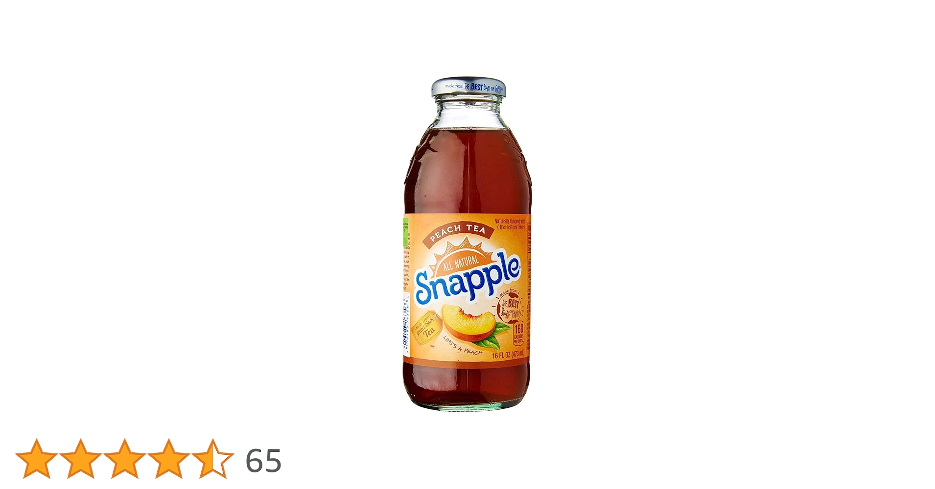 Amazon.co.jp: スナップル ピーチティー (473mL×6本セット Amazon.co.jp: スナップル ピーチティー (473mL×6本セット