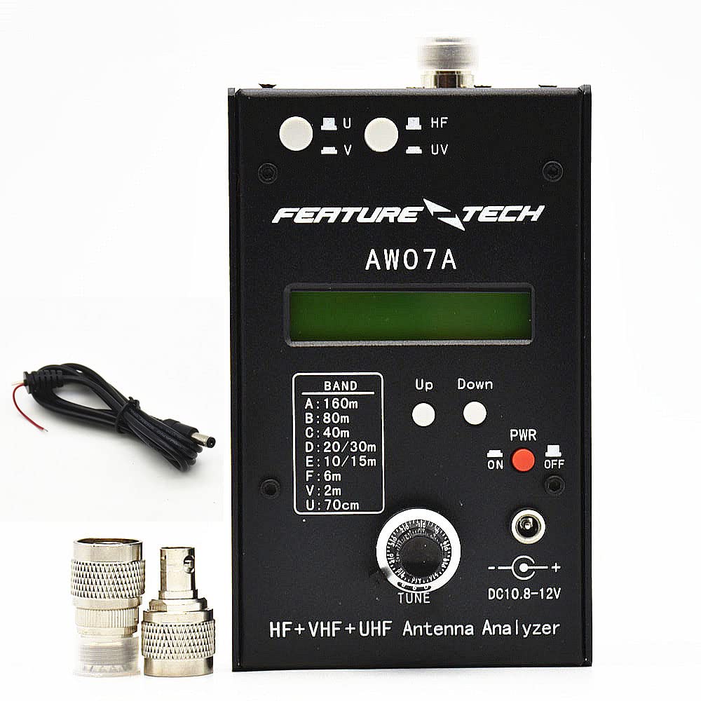 Buy AW07A HF/VHF/UHF 160M 490Mhz Impedance SWR Antenna Analyzer for