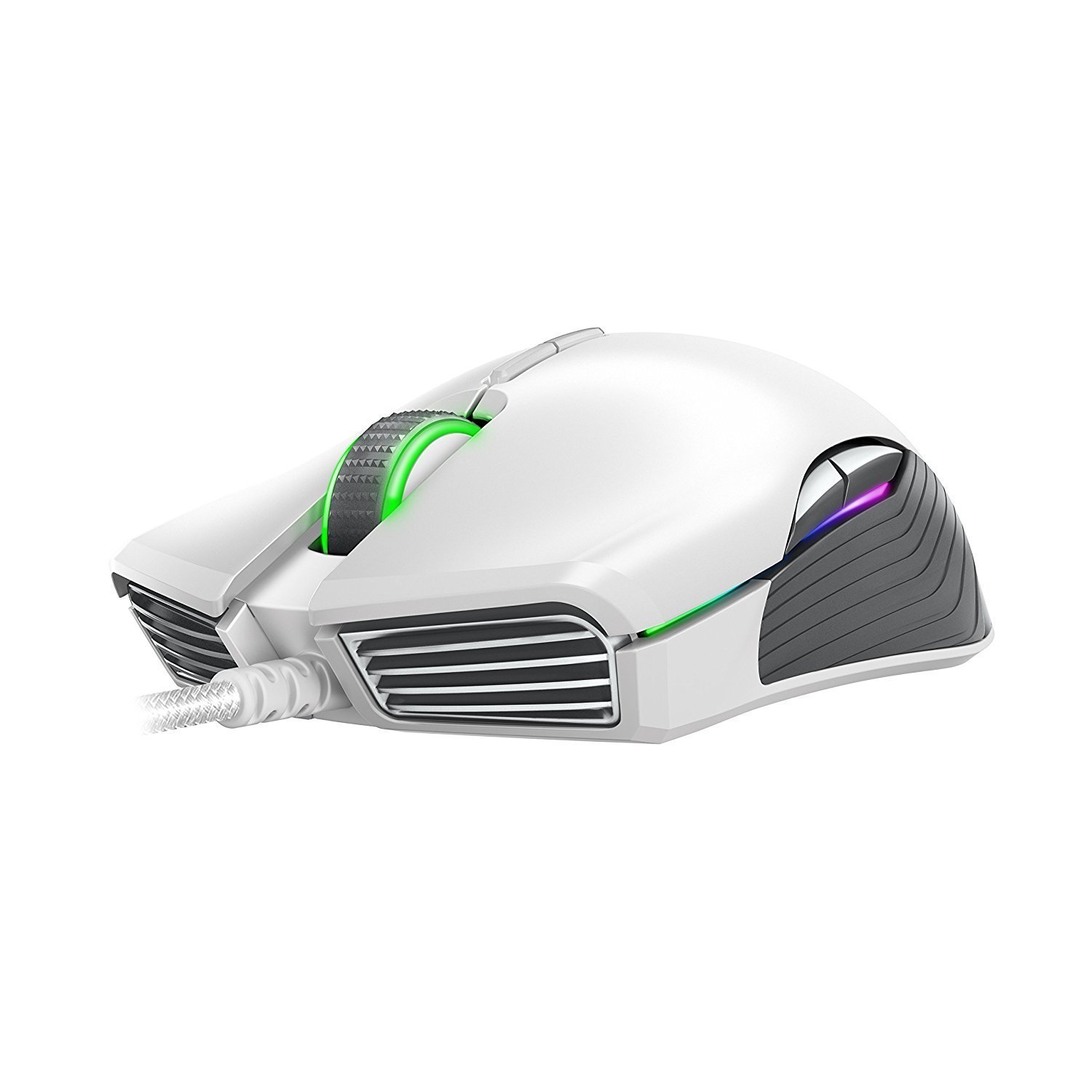 Mouse Razer Lancehead Tournament Mercury Edition 16000 DPI, Branco