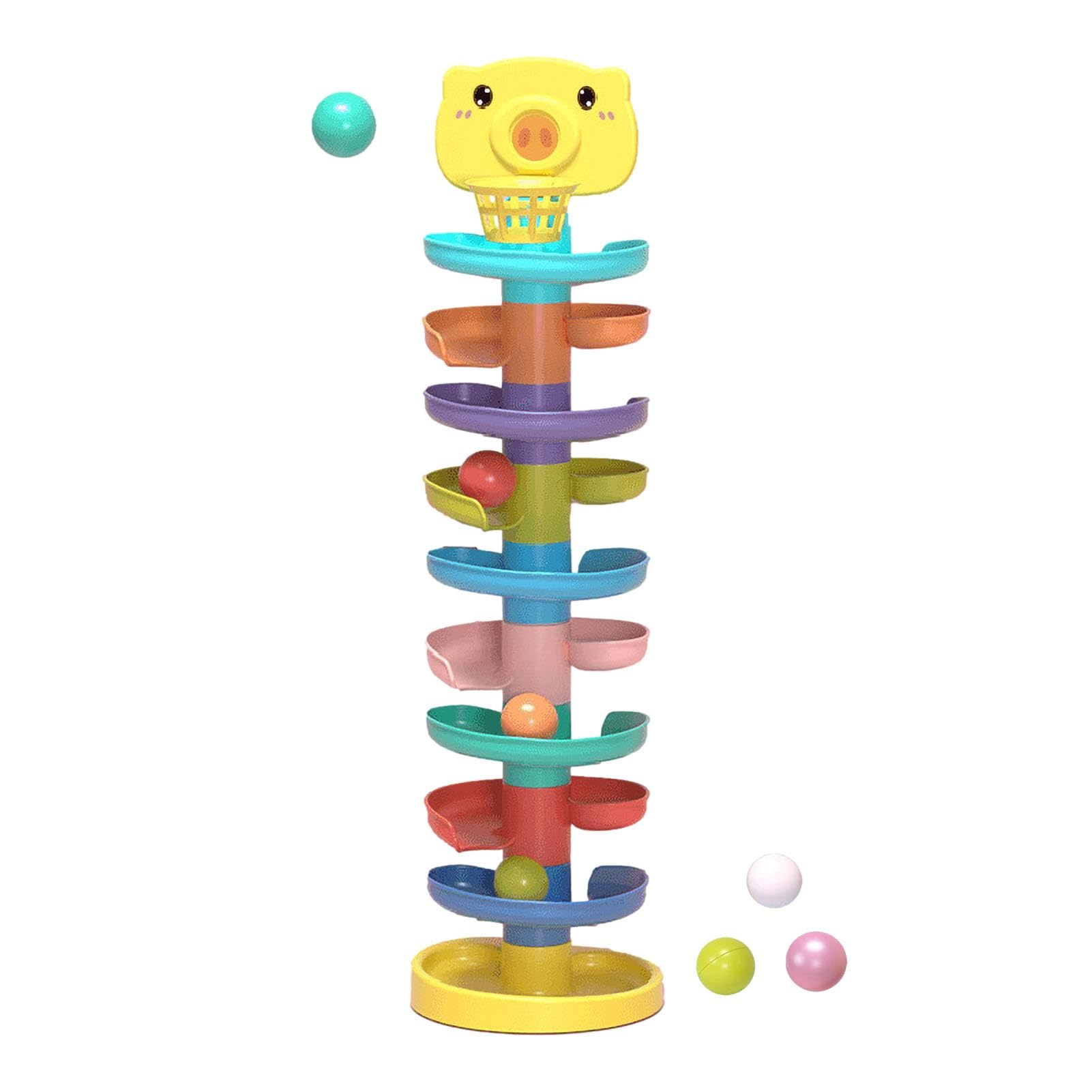 Ball Ramp Toy Adorable Creative Colorful Logic Game STEM Fun