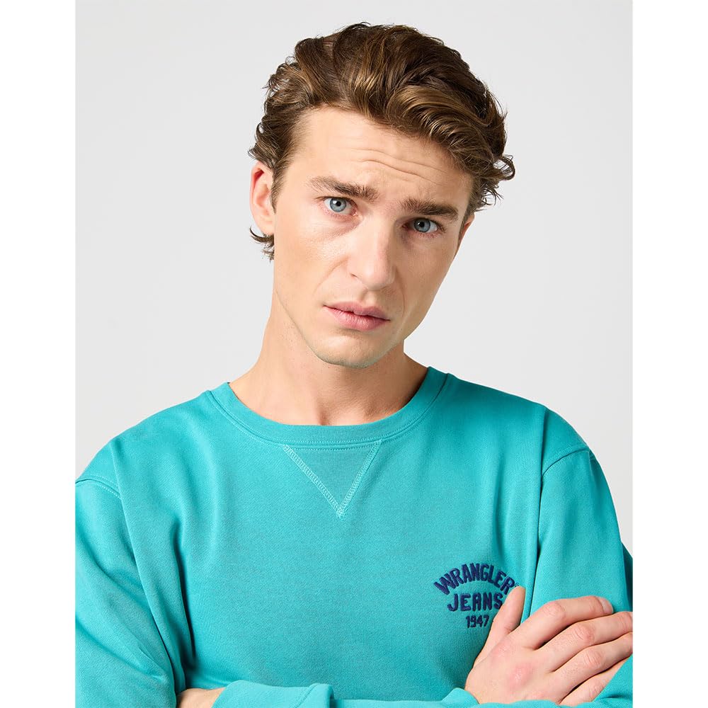Wrangler Small Logo Crew Sudadera para Hombre