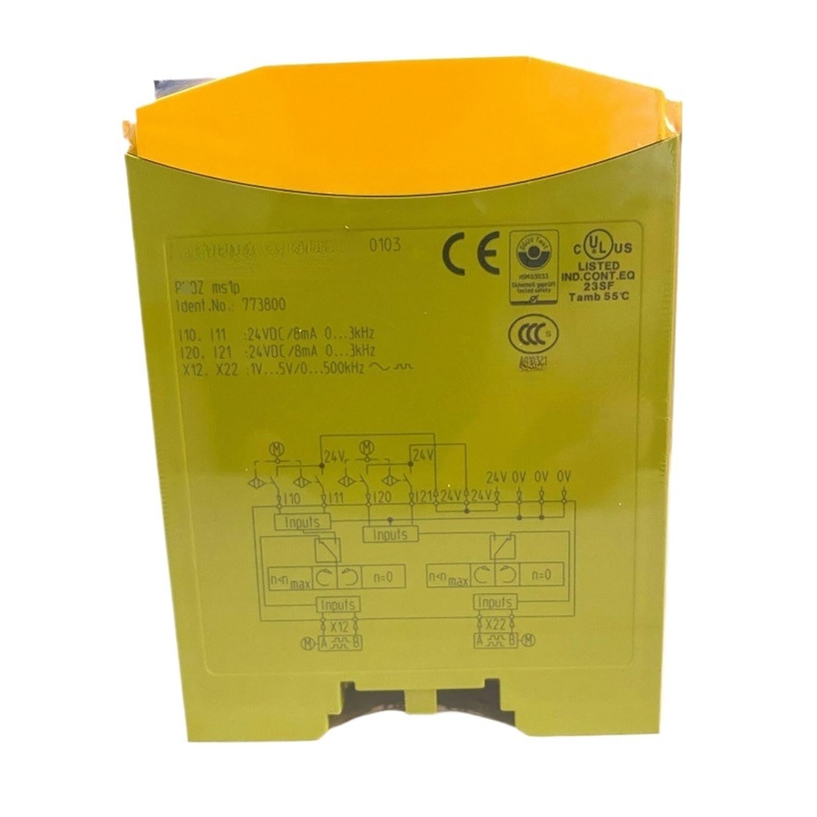 ZVQYSGIW PNOZ MS1P 773800 Relay Module