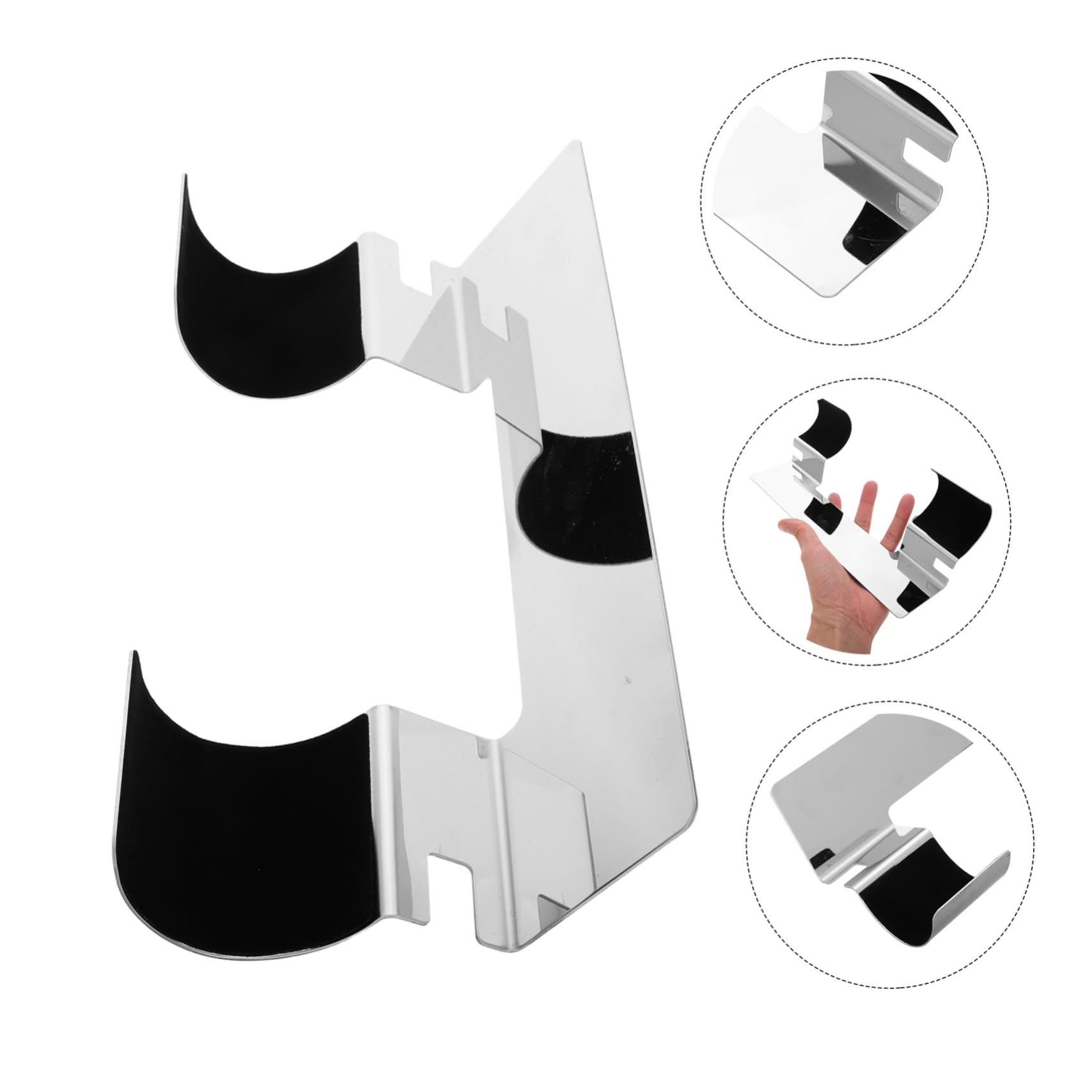 VILLFUL Hairstyling Tool Storage Rack Razor Hanger for Shower Manual Razor Hanger Hot Tool Holder for Vanity Hair Dryer Stand Hair Accessories Organizer Straightener Holder Hair Dryer Rack