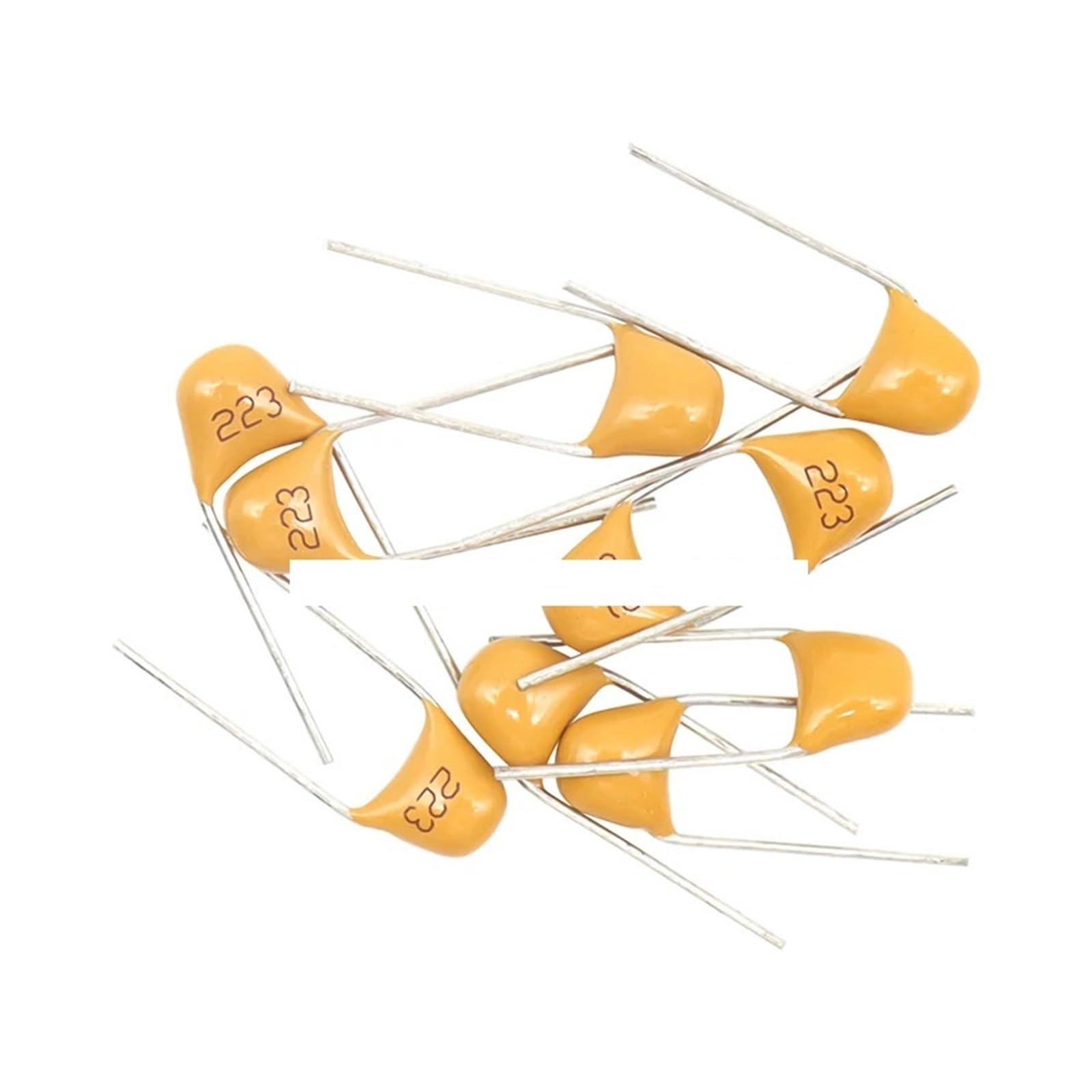 ICXLPMC 180pcs Monolithic Ceramic Capacitor Kit 18Values*10pcs 20pF-1uF 50V Capacitance Assorted Set DIY Sample Pack