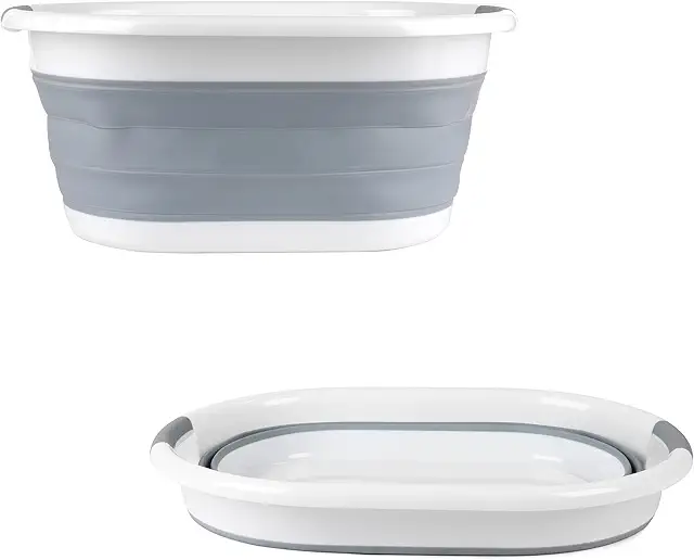 Cesto Antigo Plegable Beldray LA034816 - 37L, Gris, Ahorra Espacio