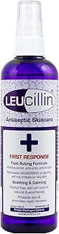 Leucillin First Response Hypochlorous Acid Spray – Antibacterial Antiseptic Spray Hand Sanitiser Alcohol Free First Aid & Family Sanitiser (250ml)