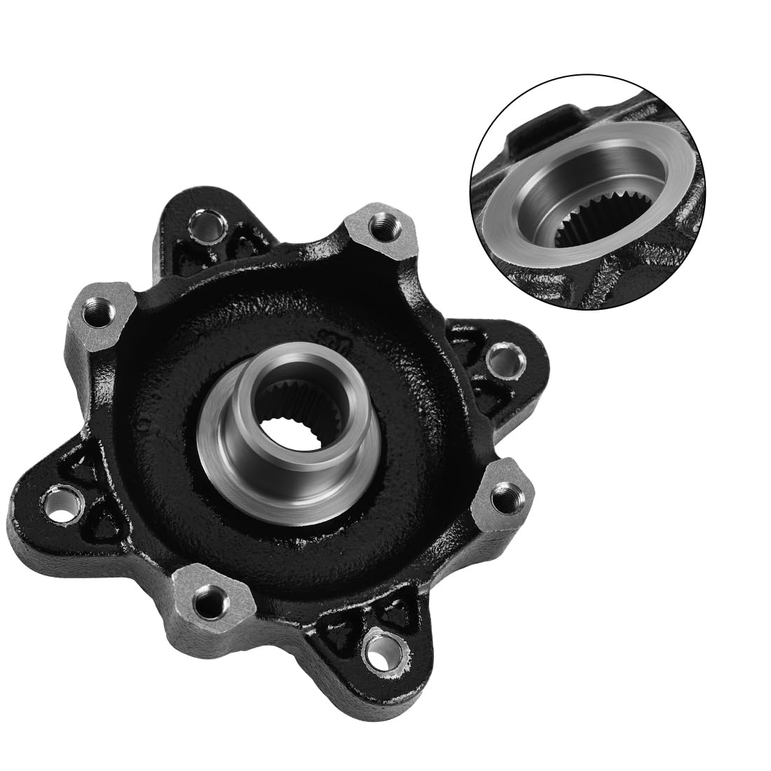 Vorderes Radnaben mit Radbolzen passend für Polaris RZR 900 800-4 570 Ranger 800 Diesel-900 700 ACE 570 900 2009-2019 5137659-067 5142569-067 5136254-067