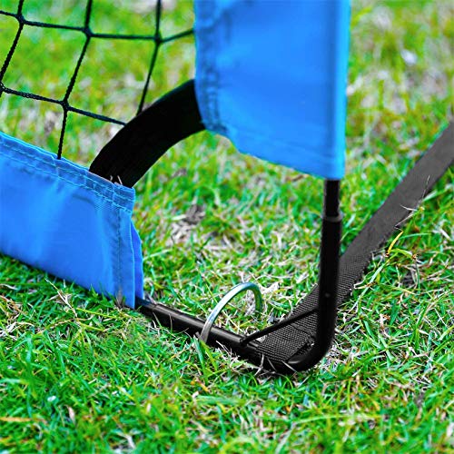 INTEY Soccer Goals, Set of 2 Size 4\'x3\' Portable Foldable Soccer