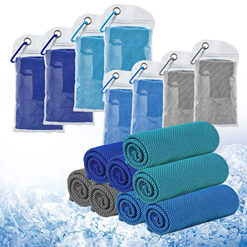 Cooling Towels Ice Towel Breathable Chilly Towels for All Exercises Sports Running Yoga