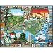 White Mountain Puzzles Historic North Carolina - 1000 Piece Jigsaw Puzzle