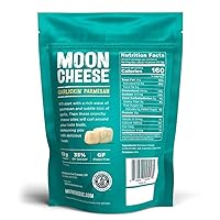 Vista 27 de Moon Cheese Cheddar Believe It, 10 onzas, paquete de 2, aperitivo de queso crujiente y rico en proteínas, apto para dieta cetogénica, 100% queso real