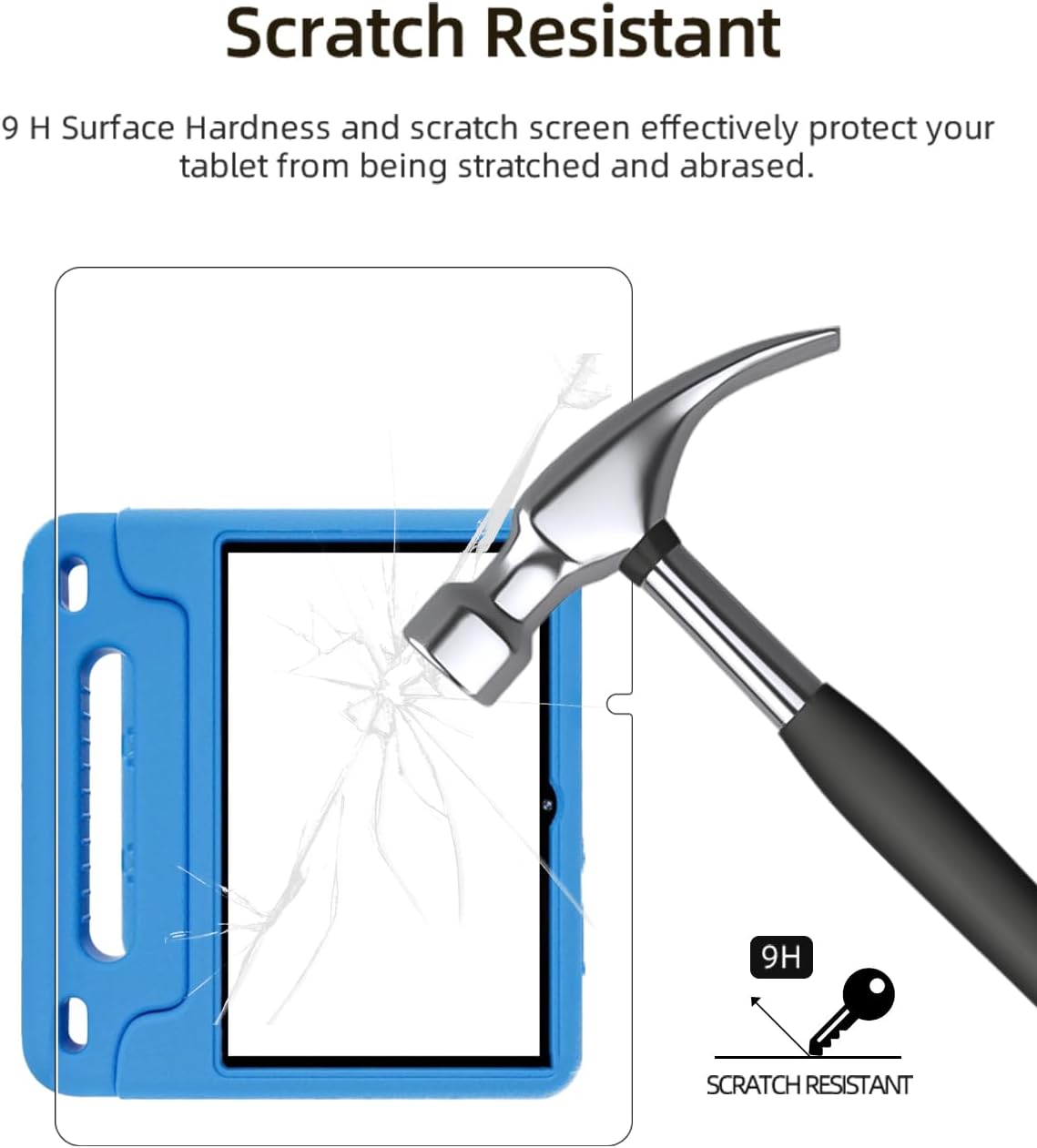 Screen Protector for JIKOCXN C30 Android 14 Tablet 10 inch, HD Scratch Resistant Tempered Glass Film for JIKOCXN C30 Drop Protection,Touch Sensitive,Anti-Fingerprint,2 pack. image 3