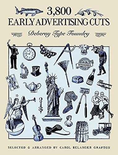 3,800 Early Advertising Cuts: Deberny Type Foundry Paperback – April 1, 1991