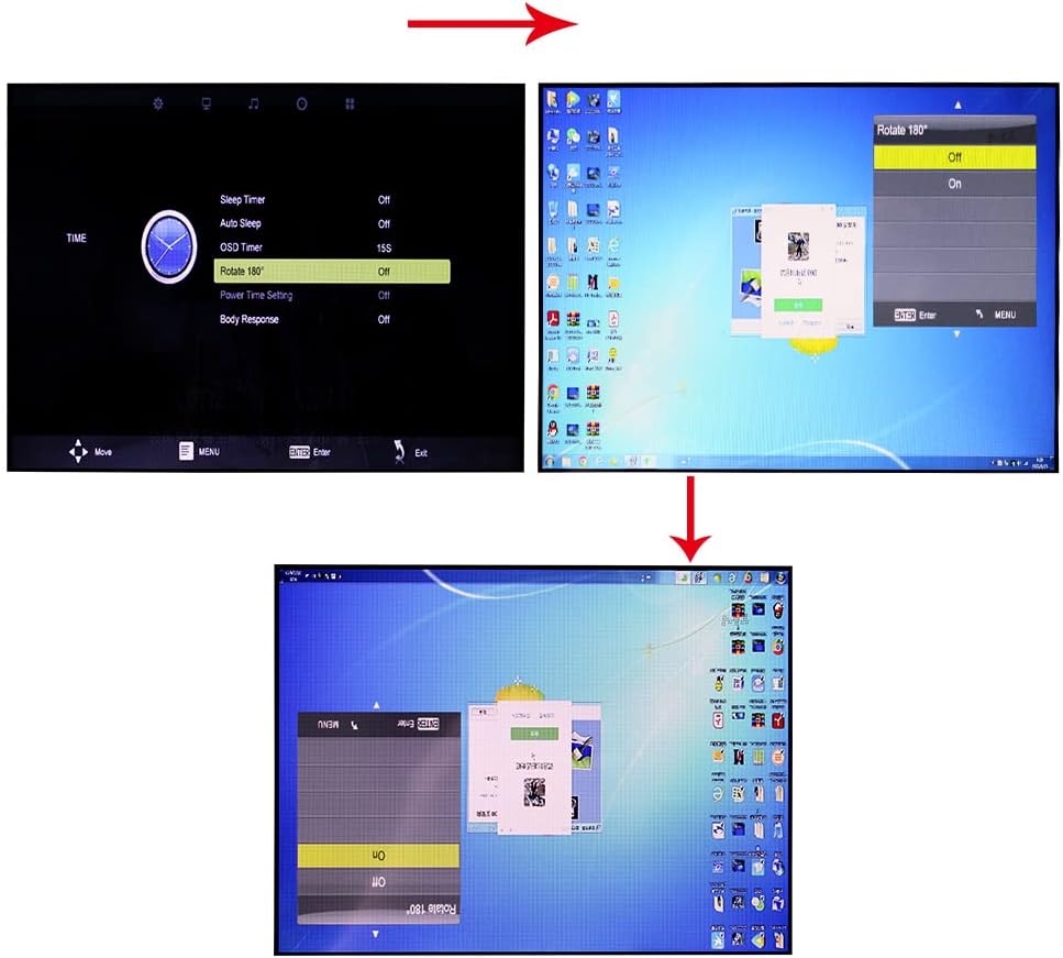 7 inch 1024x600 700nit IPS LCD Screen and USB 50pin Controller Board,Support Image 180° Rotation