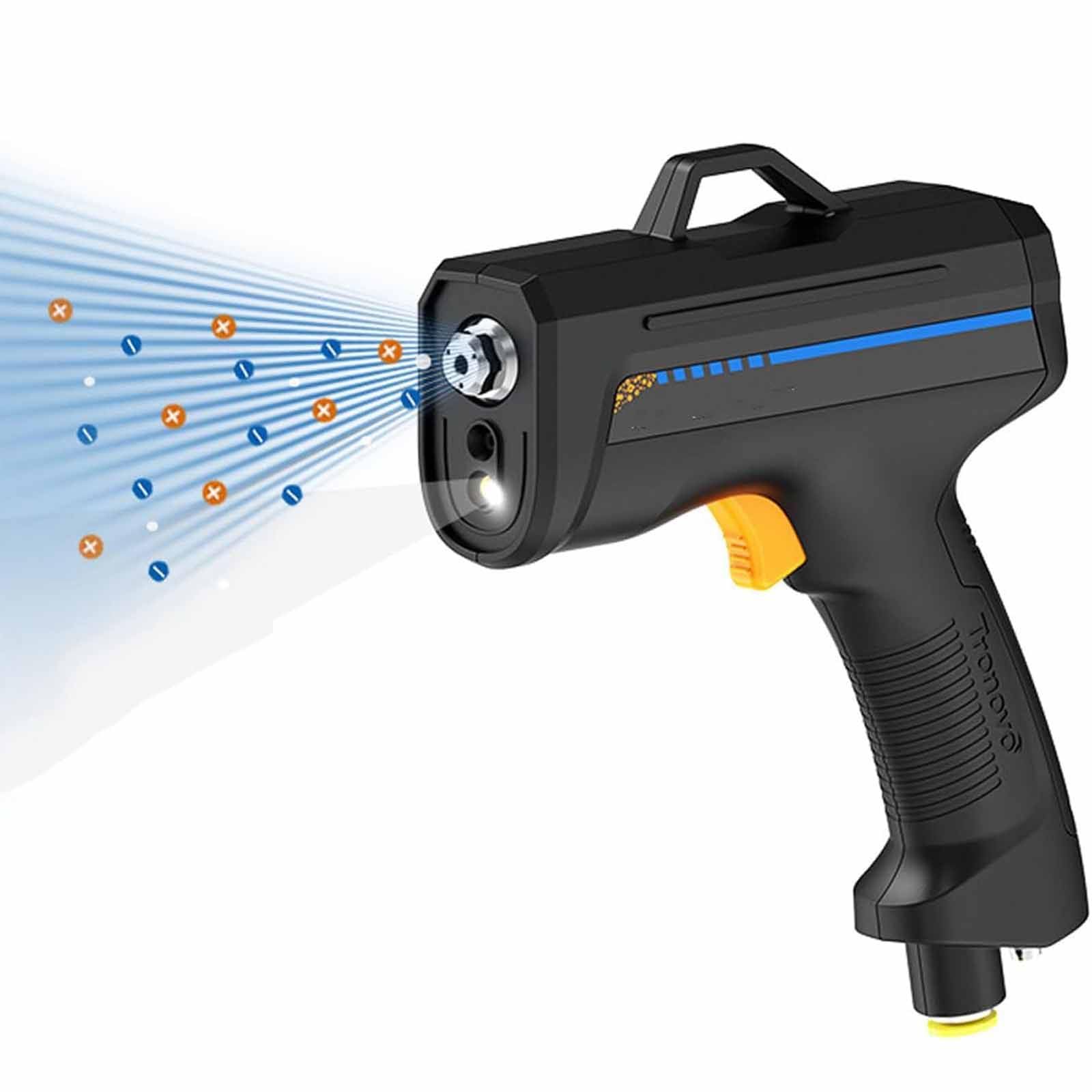 Pistolet antistatique ioniseur pour nettoyer l'atelier et eliminer la statique