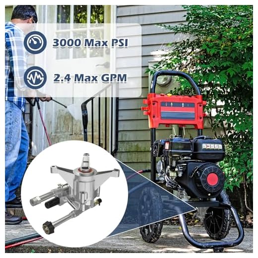 AgiiMan 3000PSI Pressure Washer Pump Head