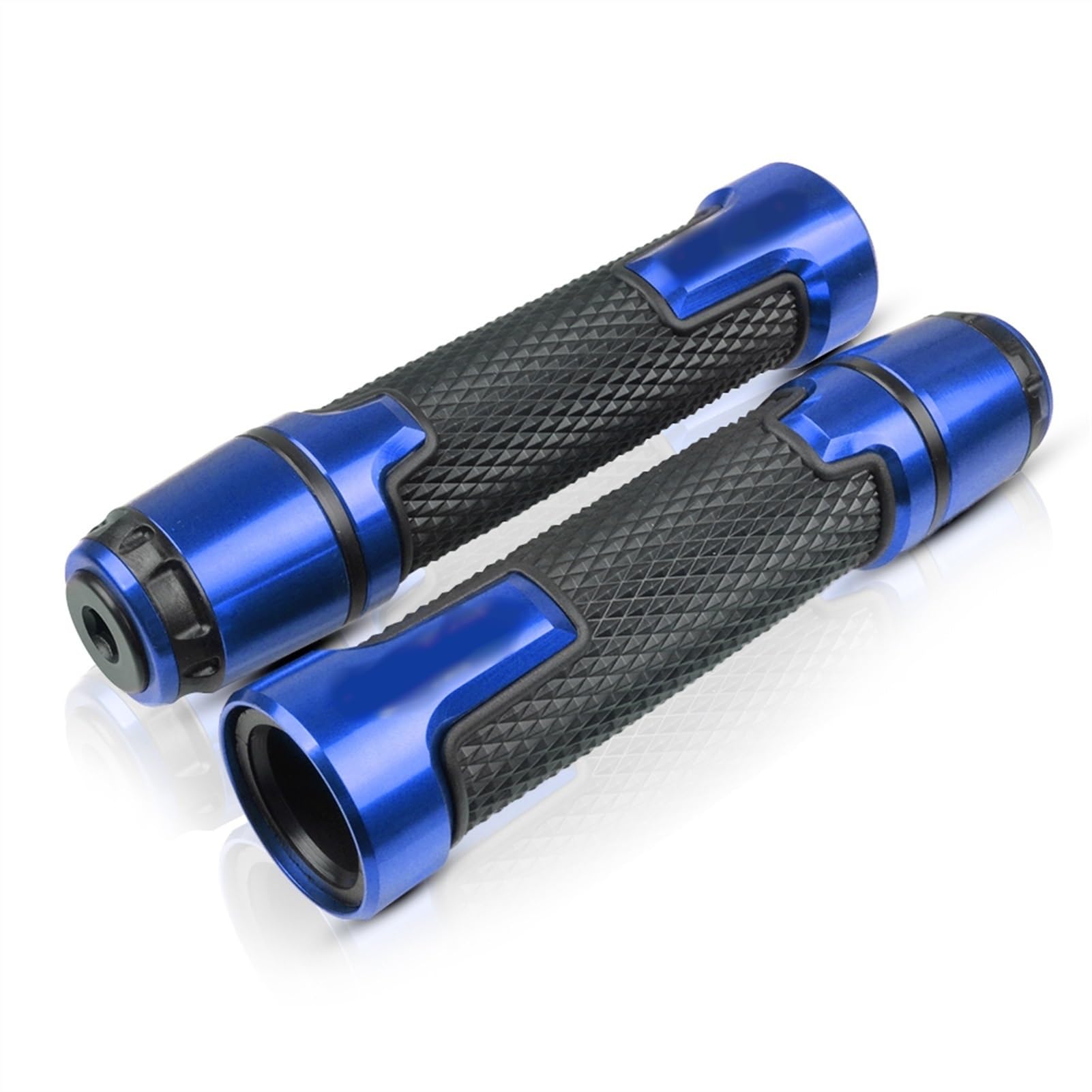 Empuñaduras de manillar de motocicleta Honda CBR929RR 22mm azul antideslizantes