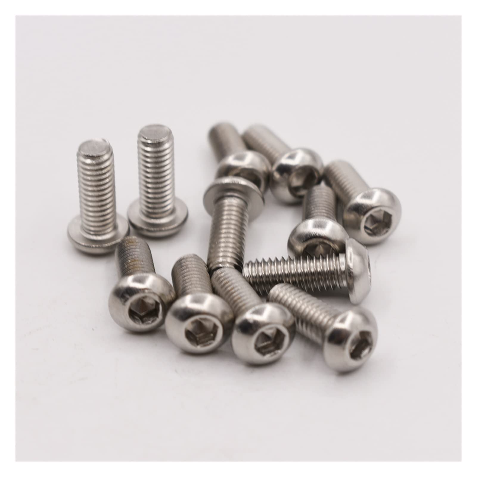yaoqijie ISO7380 304. Viti ad esagono esagonale in acciaio inox Viti a testa M4 5- 50mm