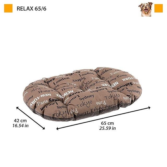Foto 2 de 6 de Ferplast - Cama para Perros y Gatos - Cojín para Perros medianos - Colchón para Perros