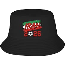 England Soccer 2026 Football Bucket Hat for Men Women, Packable Fisherman Cap Sun Hats for Fishing Hiking Camping