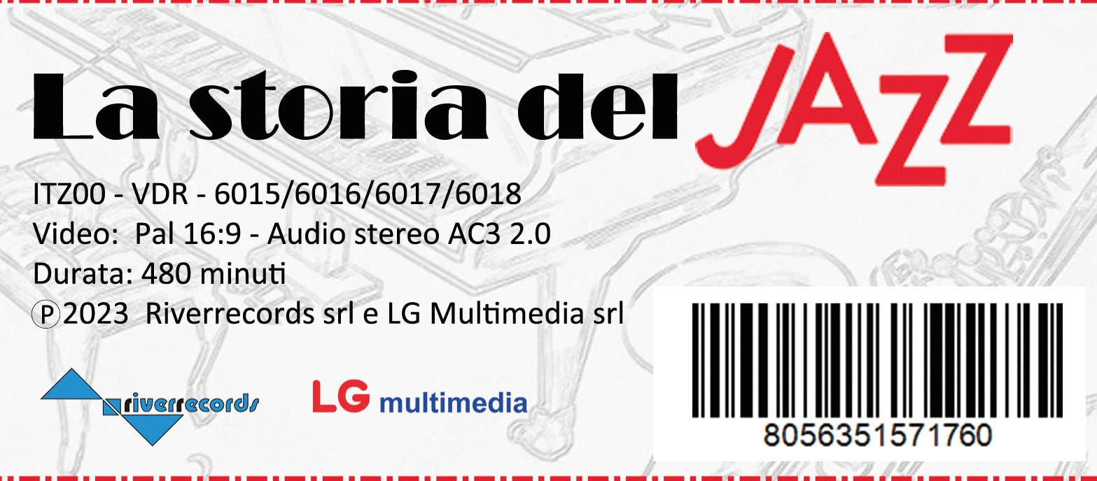 Music Dvd Storia Del Jazz (La) #01-04 (4 Dvd)