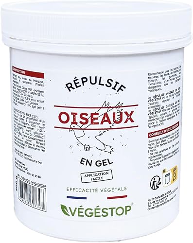 Gel répulsif visuel anti-pigeon