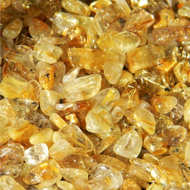Cytryn kamienie i kryształy do dekoracji wnętrz Naturalny kryształ kruszony kamień do polerowania, owijania drutu, uzdrawiania Reiki, tworzenia biżuterii kryształów(100g)