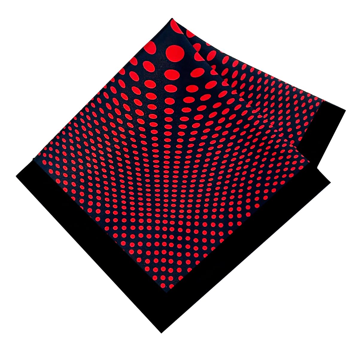 tie studio Men's Printed Pocket Square | Micro Fabric | Colour - Navy Blue | Size - 10 x 10 Inches | Premium Finish | Formal Wedding Gift | Superior finishing | Packaged in Folder |-picture-18