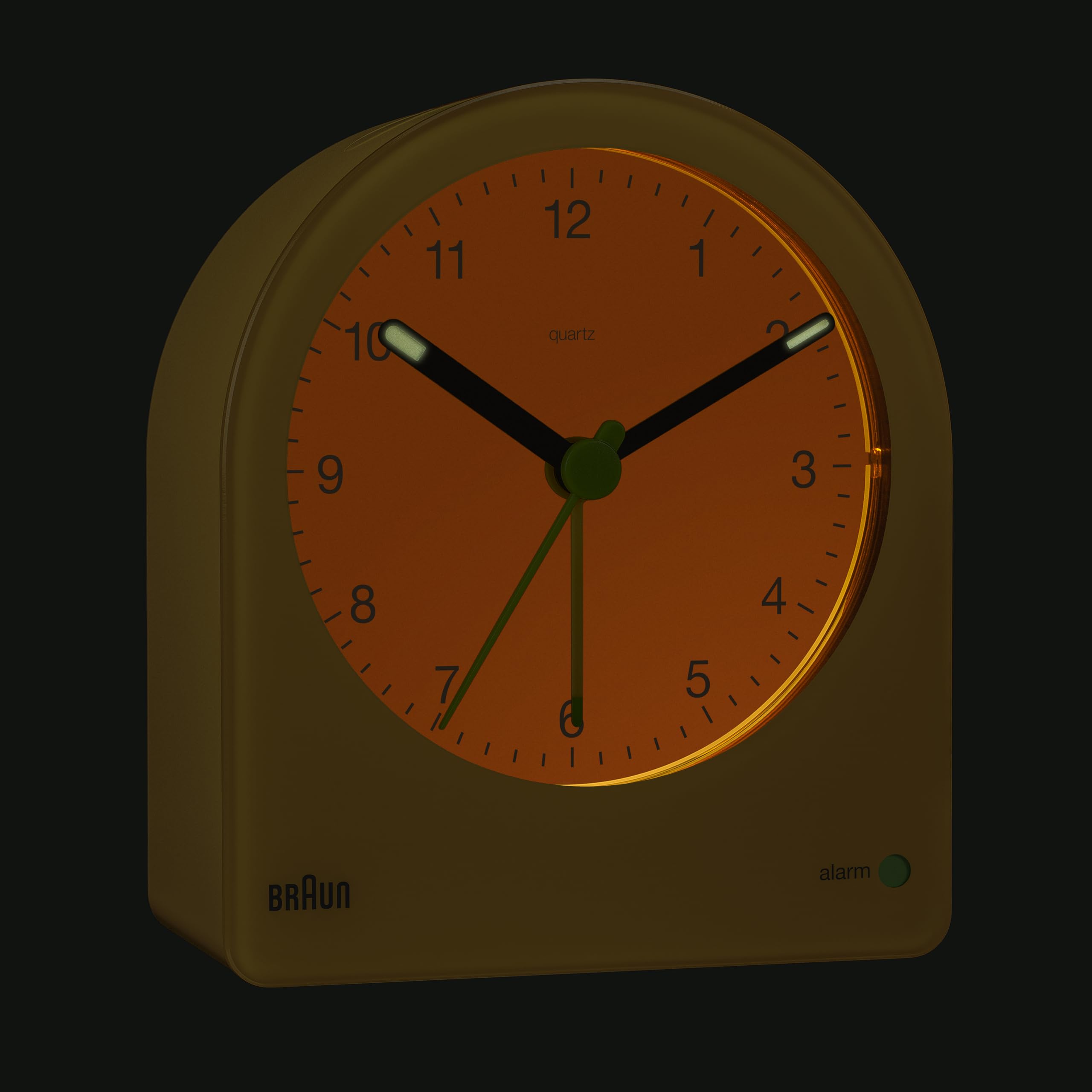 Braun Classic Analogue Alarm Clock with Snooze and Continuous