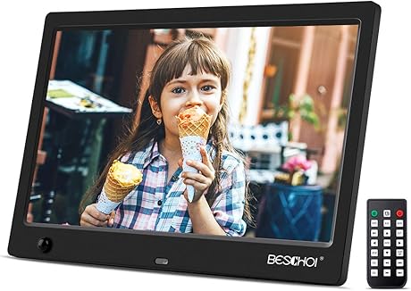 Zoll Digitale Bilderrahmen 1080P Fotorahmen mit Fernbedienung Auto
onOff Hu-Motion Sensor UhrKalender-Funktion Musik Video Alarm Timer :
Digitale Bilderrahmen Zoll Digitale Bilderrahmen 1080P Fotorahmen mit Fernbedienung Auto
onOff Hu-Motion Sensor UhrKalender-Funktion Musik Video Alarm Timer :
Digitale Bilderrahmen