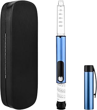 80 Unit Peptide Pen,V1 Reusable Pen Injector Compatible with 3ml Cartridges