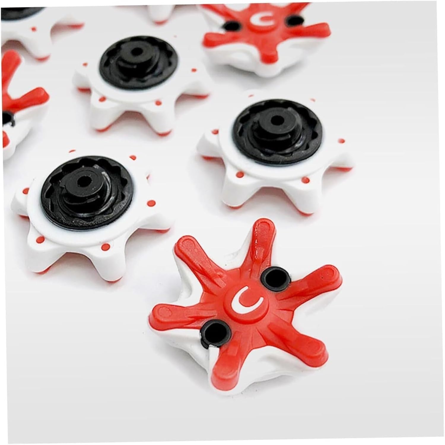 Golf Spikes Replacement 50pcs Golf Spikes Replacements Shoe Studs Compatible with Soft & Most Shoes