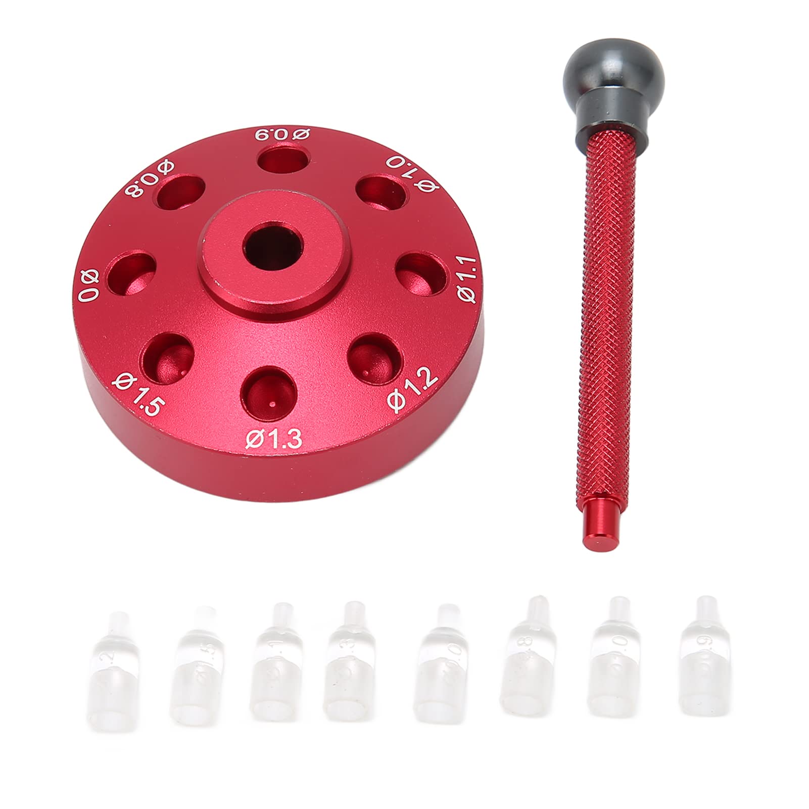 Cyrank Watch Hand Pressers, Watch Pusher Fitting Set Watchmakers Wristwatch Repair Tool