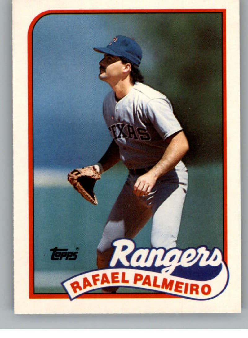 Amazon.com: 1989 Topps Traded #93T Rafael Palmeiro Texas Rangers