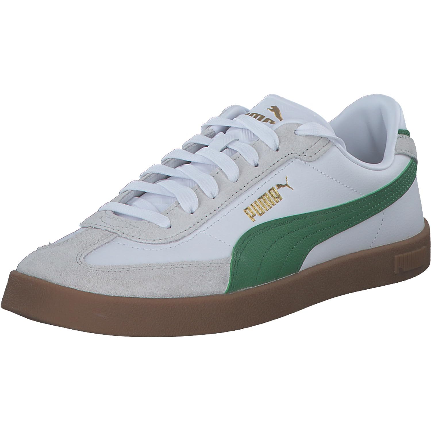 PUMA Unisex Club II ERA Sneaker | White-Archive Green-Gum, 37 EU