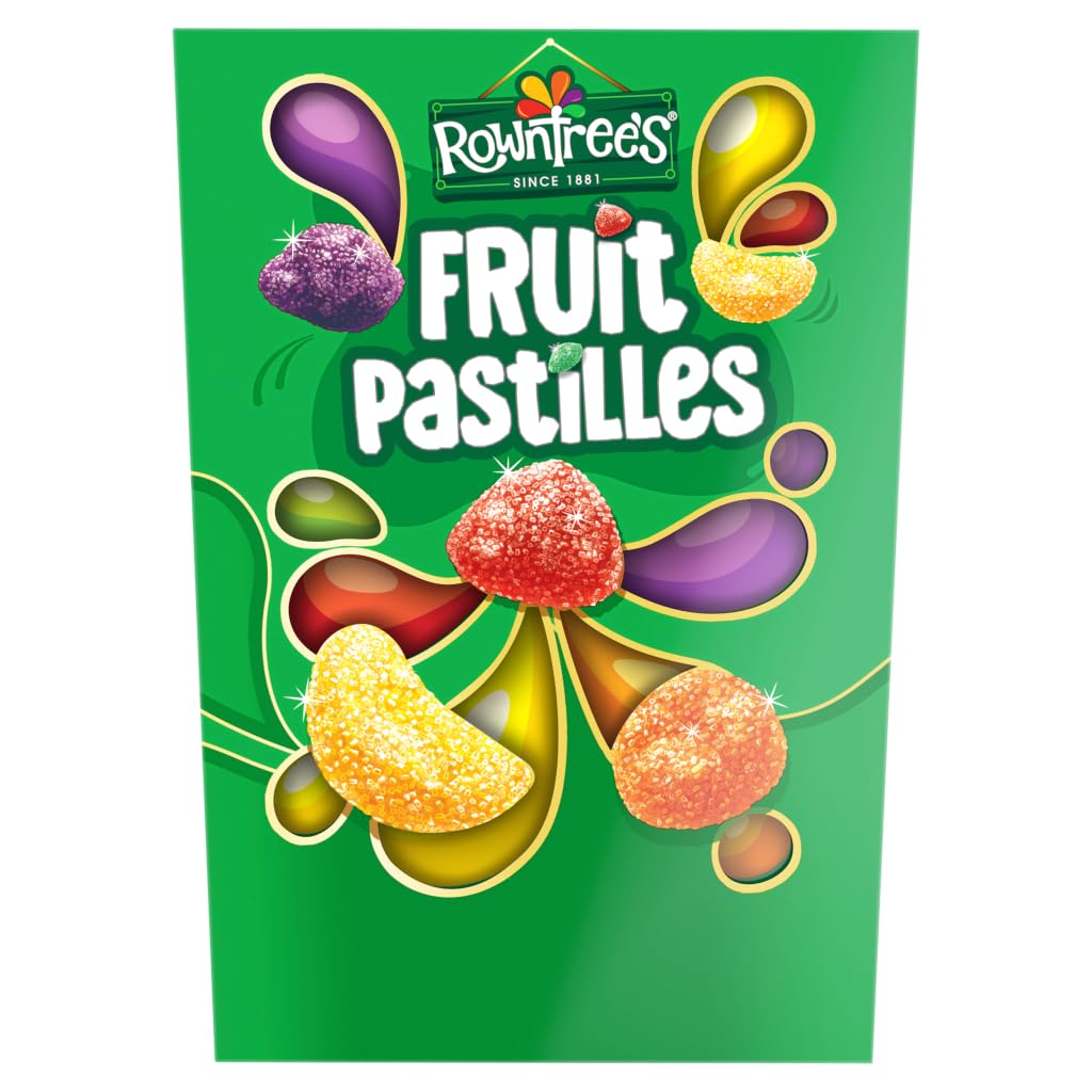 Rowntrees Fruit Pastilles Sweets Carton 320g - 12612085 70545NE