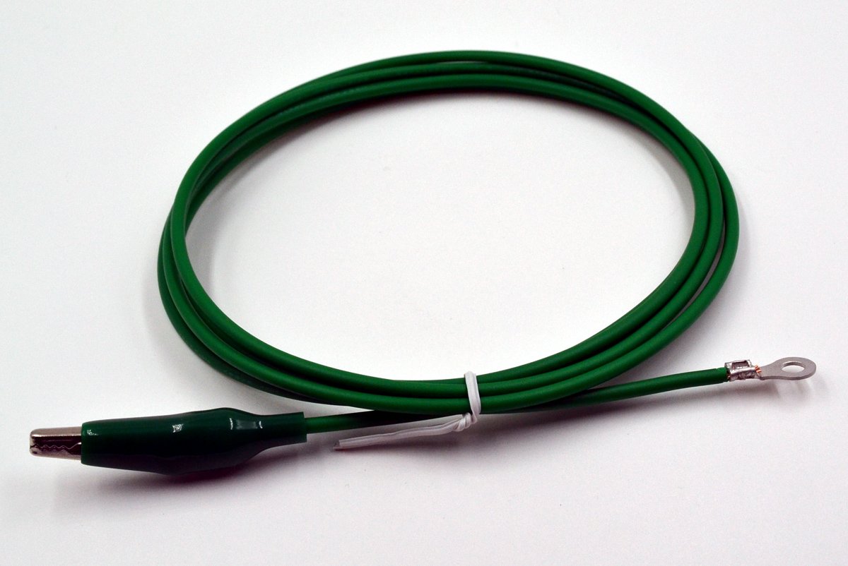 Amazon.co.jp: ワニ口アースケーブル 2m ワニ口クリップコード ワニ