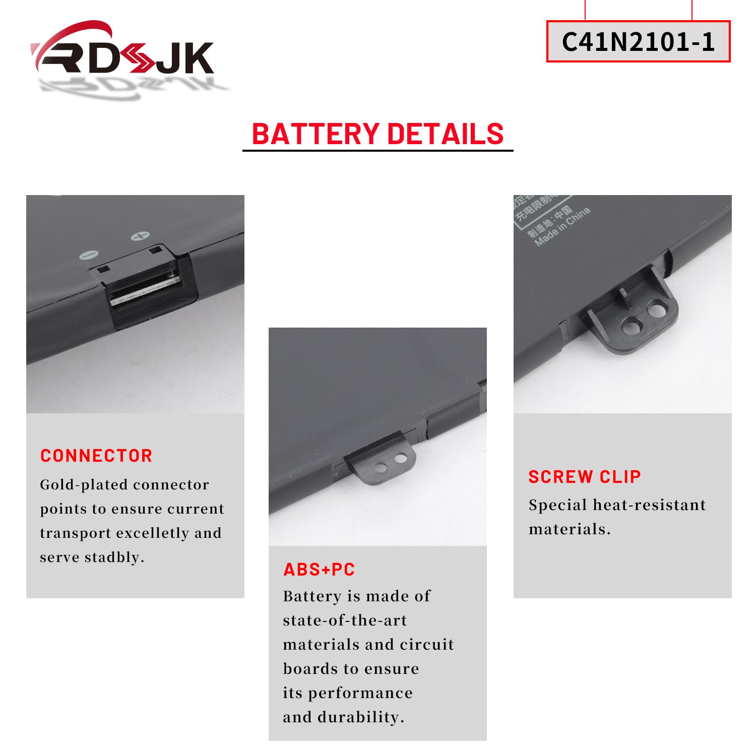 Amazon.com: RDSJ C41N2101-1 Laptop Battery for ASUS Zenbook Pro 14