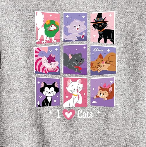 Disney Classics - Cats & Dogs - Grid of Assorted Cats - Toddler and Youth Crewneck Fleece Sweatshirt3