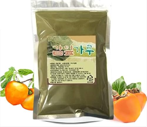 Polvo de extracto de hoja de caqui puro natural orgánico -10.58 onzas (10.58 oz)
