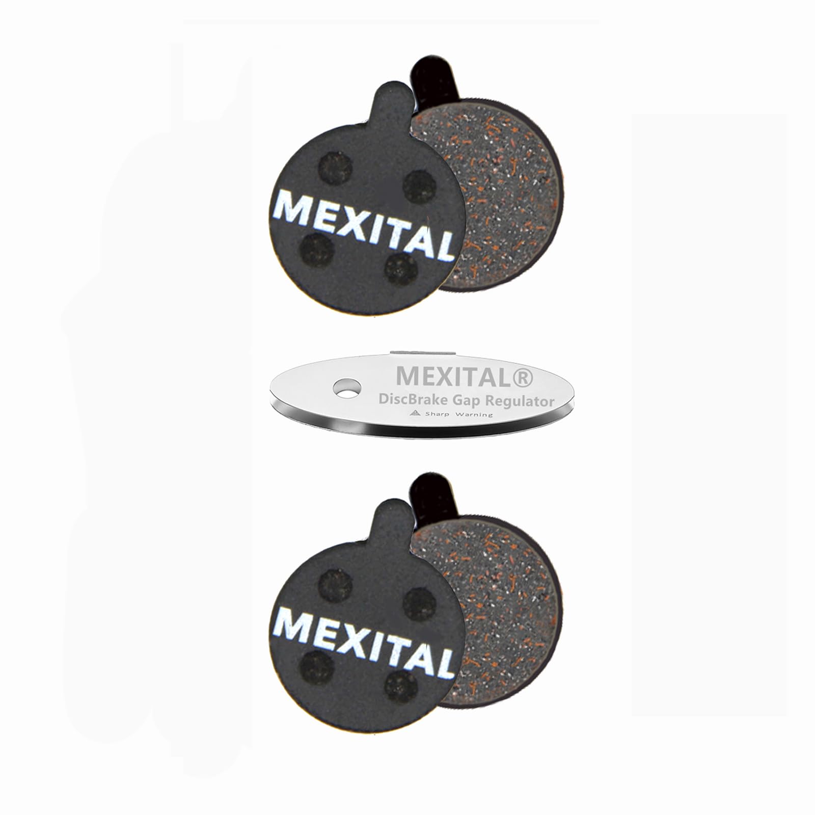 MEXITAL 2 Paar Scheibenbremsbeläge für Zoom DB280 DB350 DB45