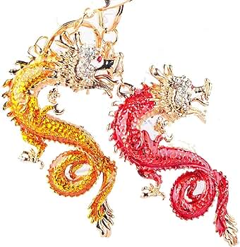 Amazon.co.jp: artlies 龍 キーホルダー アクセサリー チャーム