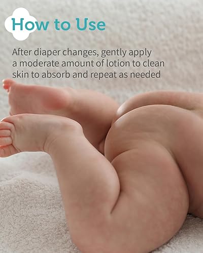 Miniatura 6 de GOONGBE Loción calmante en polvo para bebés, coreano para bebés, alivio de la irritación del pañal para la piel sensible del bebé, Crema para