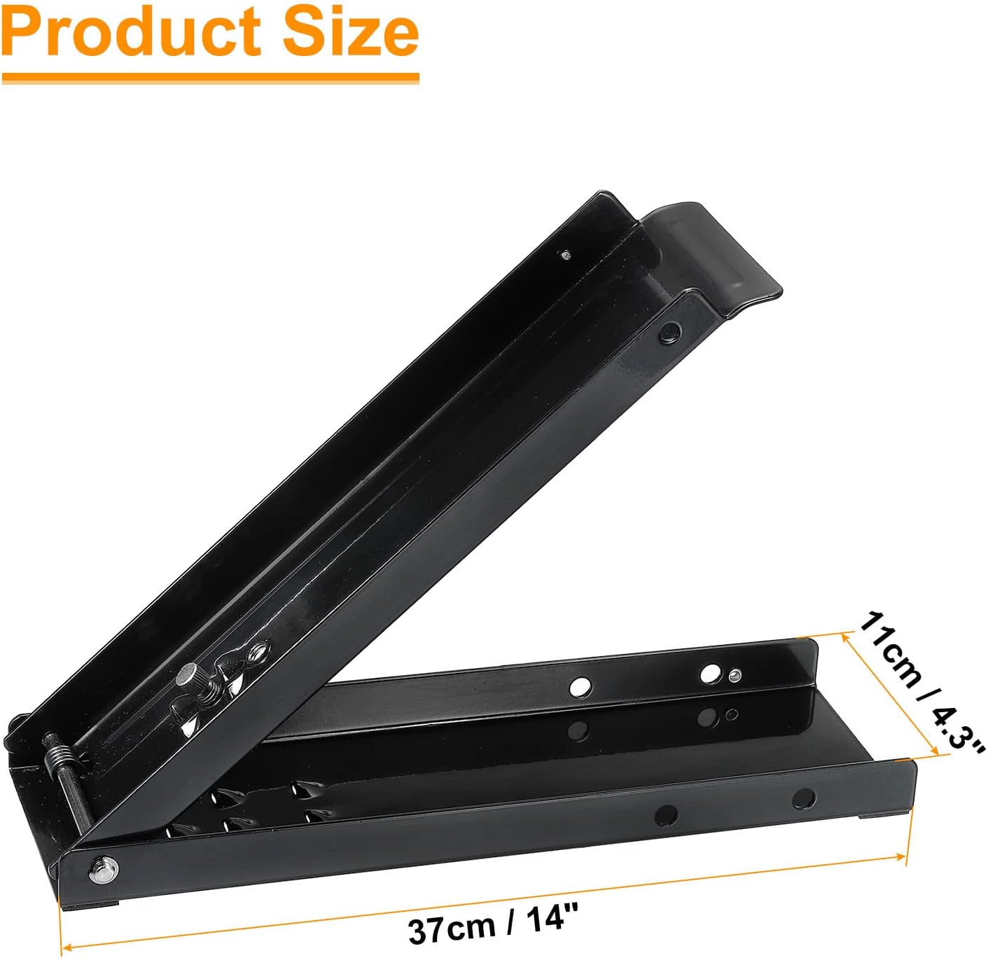 uxcell Can Crushers for Recycling, 18oz Aluminum Can Crushers Foot Operated Used for Crushing Soda, Beer Cans, Black